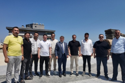 AK Parti Mudanya İlçe Başkanı Bayrak okul yatırımlarını anlattı