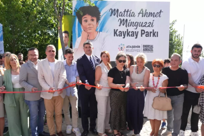 Ataşehir'de Mattia Ahmet Minguzzi Kaykay Parkı açıldı