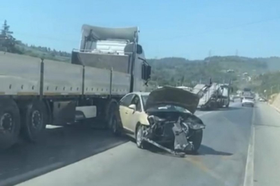 Bursa Gemlik'te feci kaza!