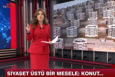 tv100 canlı yayınında Kübra Par'dan Murat Kurum'un kiralık konut projesine destek