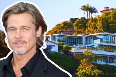 Brad Pitt'in Los Angeles'taki evi yağmalandı!