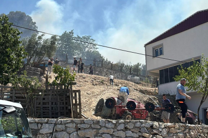Büyükşehir’den İsmetiye’deki yangına hızlı müdahale