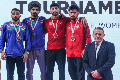 5 sıklette madalyalar dağıtıldı