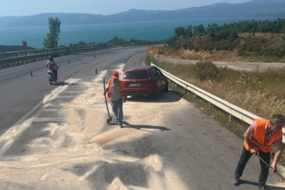 Yine aynı yer, yine kaza! Bursa'da tehlikeli nokta