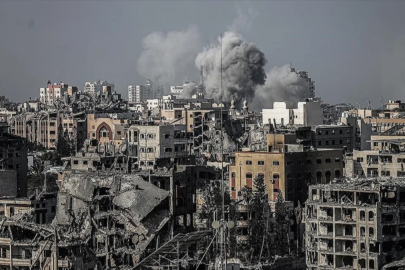 İsrail ordusu Gazze'nin kuzeyindeki Filistinliler için 'sürgün emri' yayınladı