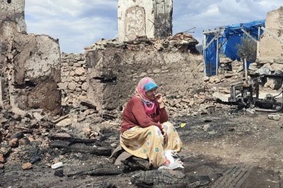 Orman yangınlarında Kaşıkçı Mahallesi büyük zarar gördü