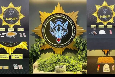 Malatya'da Uyuşturucu Operasyonunda 8 Tutuklama