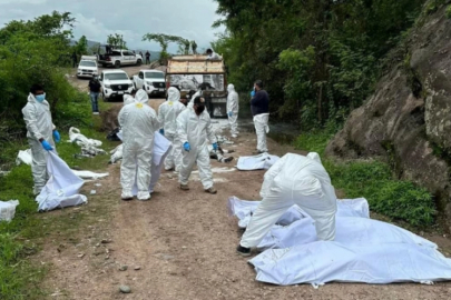 6'sı kafası kesik halde 20 ceset bulundu