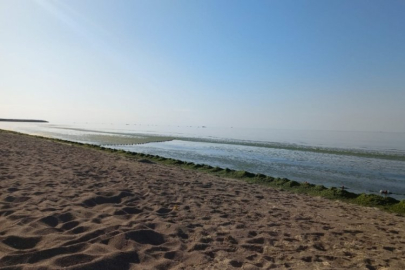 Bursa'da denize girmek isteyenler şaşkın!