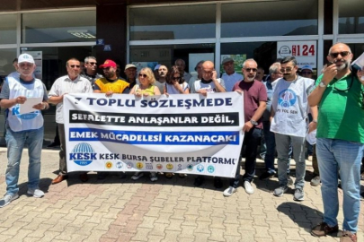KESK Bursa'dan seslendi: İnsanca yaşamak istiyoruz