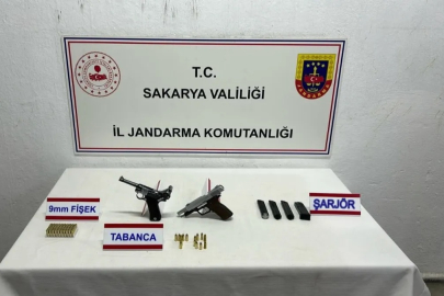 Sakarya’da kaçak silah operasyonu kapsamında 1 tutuklama