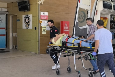 Bursa'da fabrikada kaza!