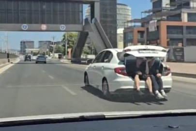 Bursa'da tehlikeli seyahat!