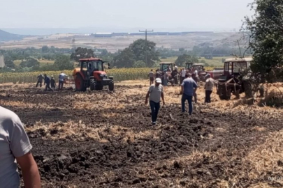 Bursa'da vatandaşlar el birliğiyle yangın söndürdü!
