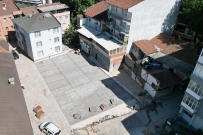 İnegöl’de Kamulaştırılan Alanlar Otoparka Dönüşüyor