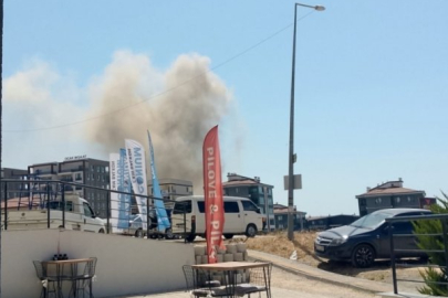 Bursa'da 10. kattan alevler yükseldi!