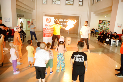 Büyükşehir’den lösemi tedavisi gören çocuklara moral