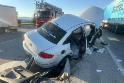Evlilik iznine çıkan üsteğmen ve eşini trafik kazası ayırdı