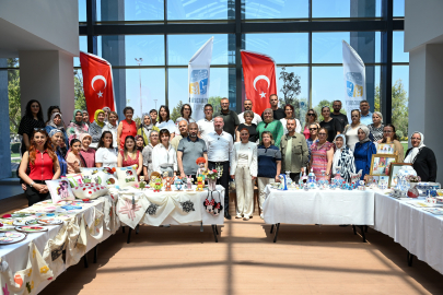 Karacabey’de el emeği sergisi göz kamaştırdı
