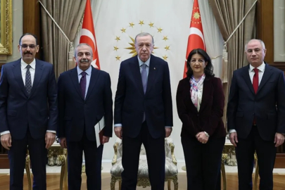 Cumhurbaşkanı Erdoğan ile Pervin Buldan görüştü