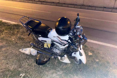 Samsun'da Otomobil-Motosiklet Çarpışmasında 1 Yaralı