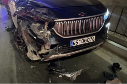 TOGG kazaya karıştı! İşte kazanın görüntüleri...