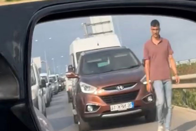 Bursa’da kural tanımazlara ders verdi: Otobanda bakın ne yaptı