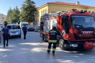 Eskişehir'de Boşaltılan Okulda Yangın Çıktı