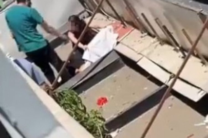 4. kattan atladı, sundurmanın üzerine düşerek yaralandı