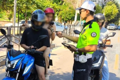 Manisa'da motosiklet denetimlerinde 3 milyon 175 bin lira ceza kesildi