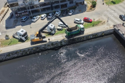 Bursa'da Karsak Deresi'nde temizlik seferberliği