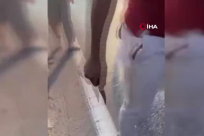 Bursa'da yol ortasında terör estirdi! Nefes kesen anlar...