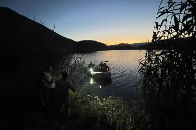Bolu'da Gölette Kaybolan Genç İçin Arama Kurtarma Çalışmaları Başlatıldı