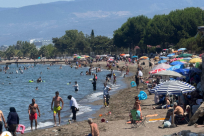 Bursa'da çareyi denizde aradılar!
