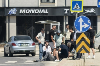 Bursa'da cip, elektrikli bisiklete çarptı! 1 kişi yaralandı