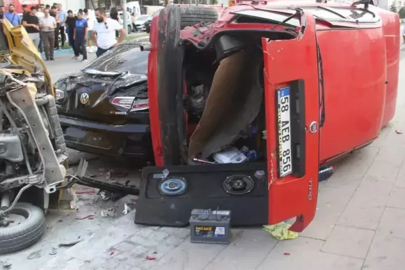 Ehliyetsiz sürücü ortalığı savaş alanına çevirdi