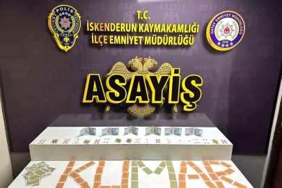 Hatay'da Kumar Oynarken Yakalanan 4 Kişiye 36 Bin TL Ceza