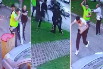 "Bize iş yaptırmıyorsunuz" deyip polislere saldırdılar!