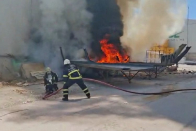 Bursa'daki fabrika yangını kontrol altına alındı!