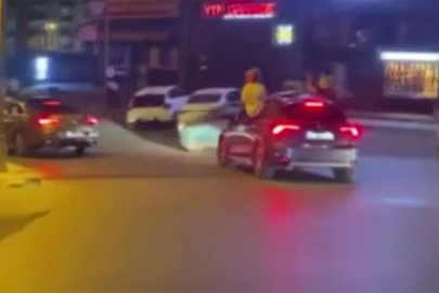 İstanbul Esenyurt'ta at maskeli trafik magandaları yakalandı