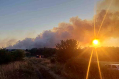 Tekirdağ'da Eski Kömür Ocaklarında Yangın Kontrol Altına Alındı