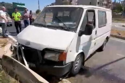 Bursa'da korkutan minibüs kazası