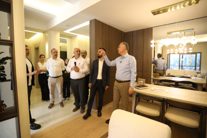 İnegöl’deki Dev Kentsel Dönüşümün Örnek Dairesi Görücüye Çıktı