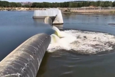 Kuraklık nedeniyle Meriç Nehri'ne elektrik santralinden su salındı