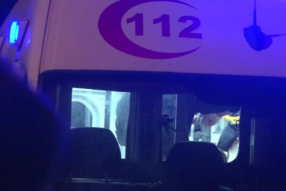 Bursa'da minibüs şarampole yuvarlandı!