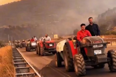 Bursalılardan yangına cansiparene müdahale!