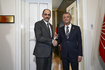 MİT Başkanı İbrahim Kalın, CHP lideri Özgür Özel ile görüştü