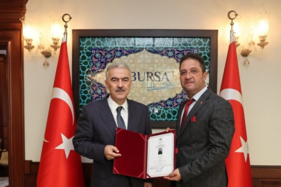 Osman Başeğmez'den Vali Ayyıldız'a veda ziyareti