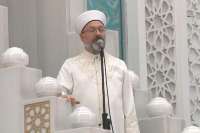 Diyanet İşleri Başkanı Erbaş'tan yangınlara karşı yağmur duası