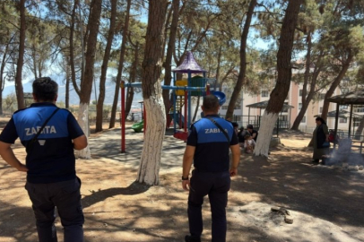 Bursa'da mesire alanında sıkı denetim